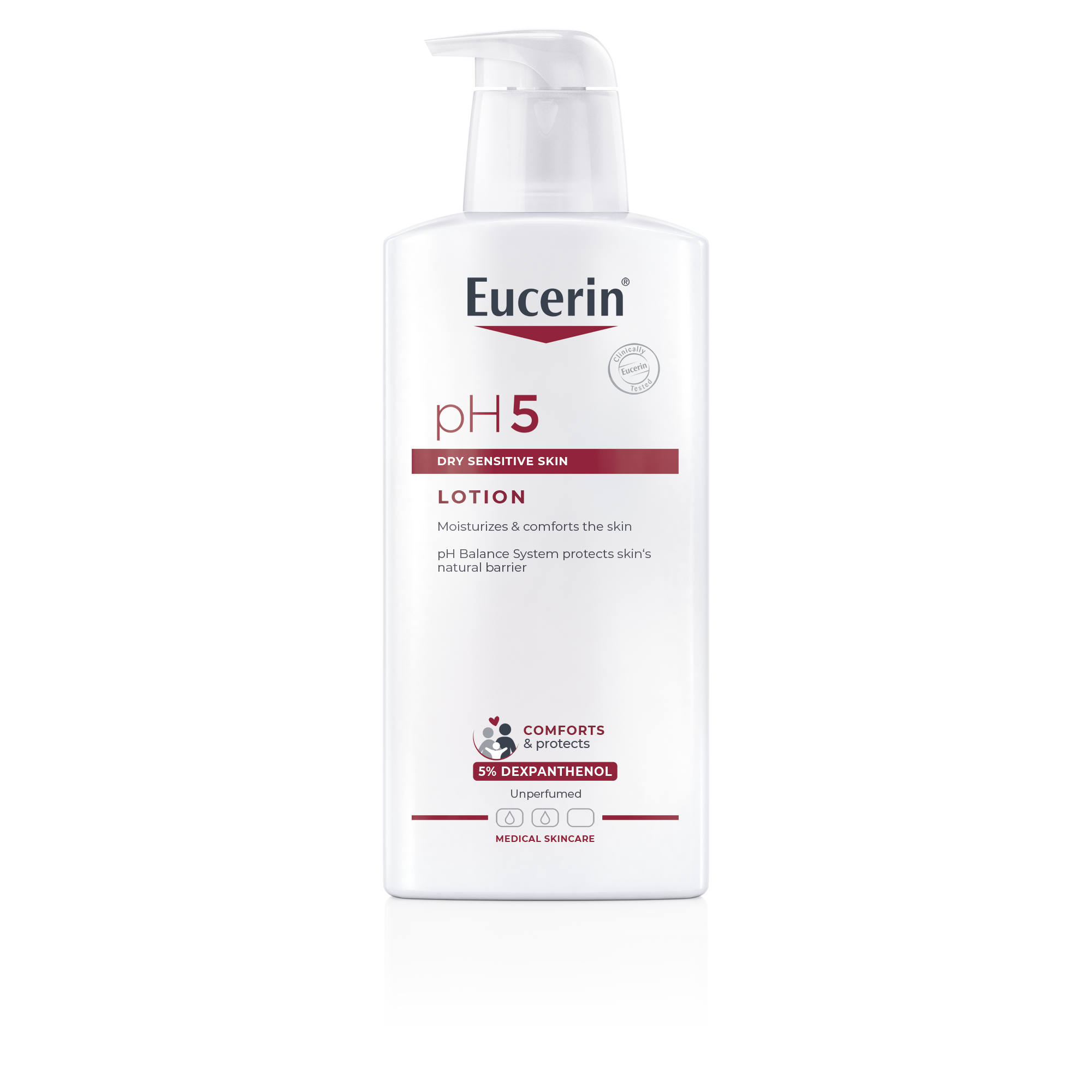 pH5 Lotion perfumefree Body lotion for dry, sensitive skin Eucerin